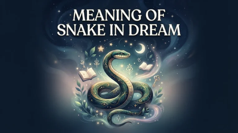 Meaning of Snake in Dream