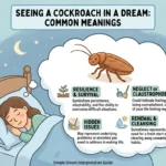 Seeing Cockroach in Dream Meaning