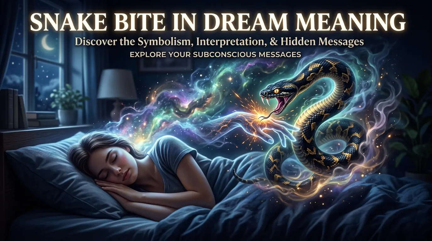 Snake Bite in Dream Meaning