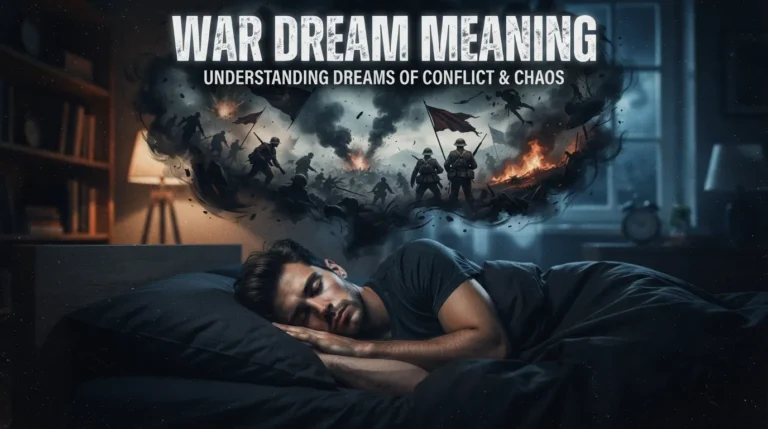 War Dream Meaning