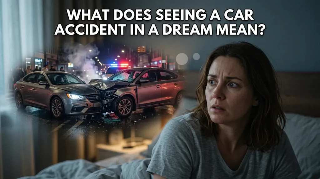 What Does Seeing a Car Accident in a Dream Mean?