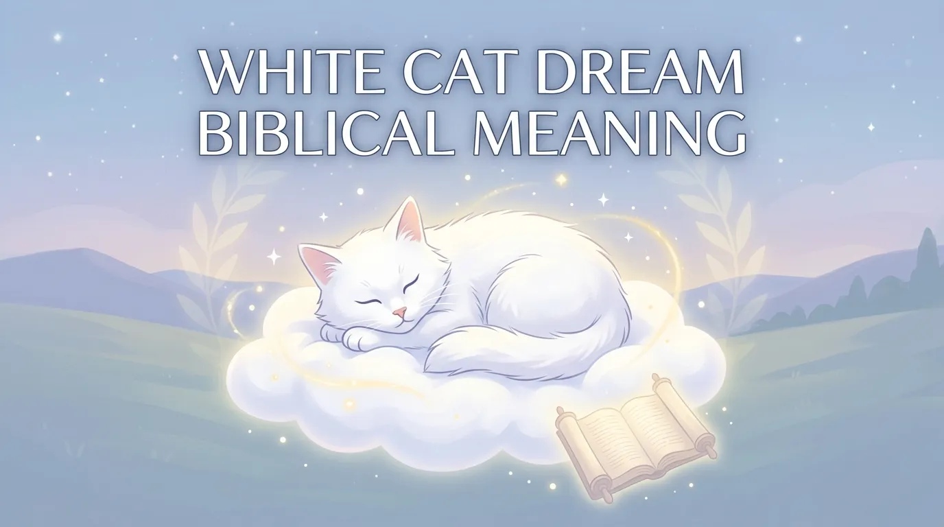 White Cat Dream Biblical Meaning