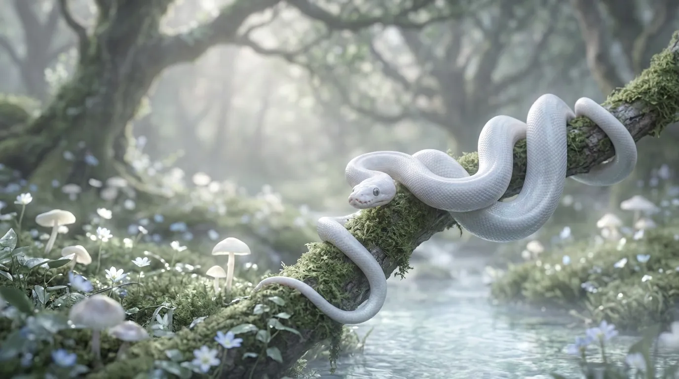 White Snake in Dream Meaning
