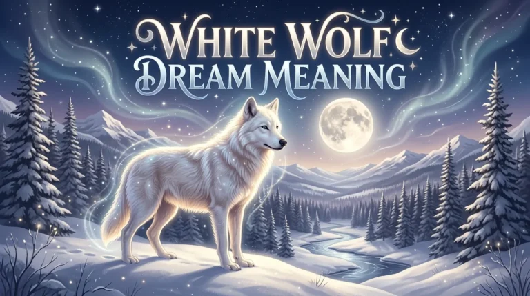 White Wolf Dream Meaning