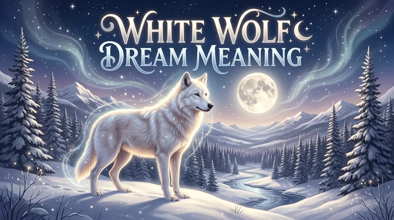 White Wolf Dream Meaning