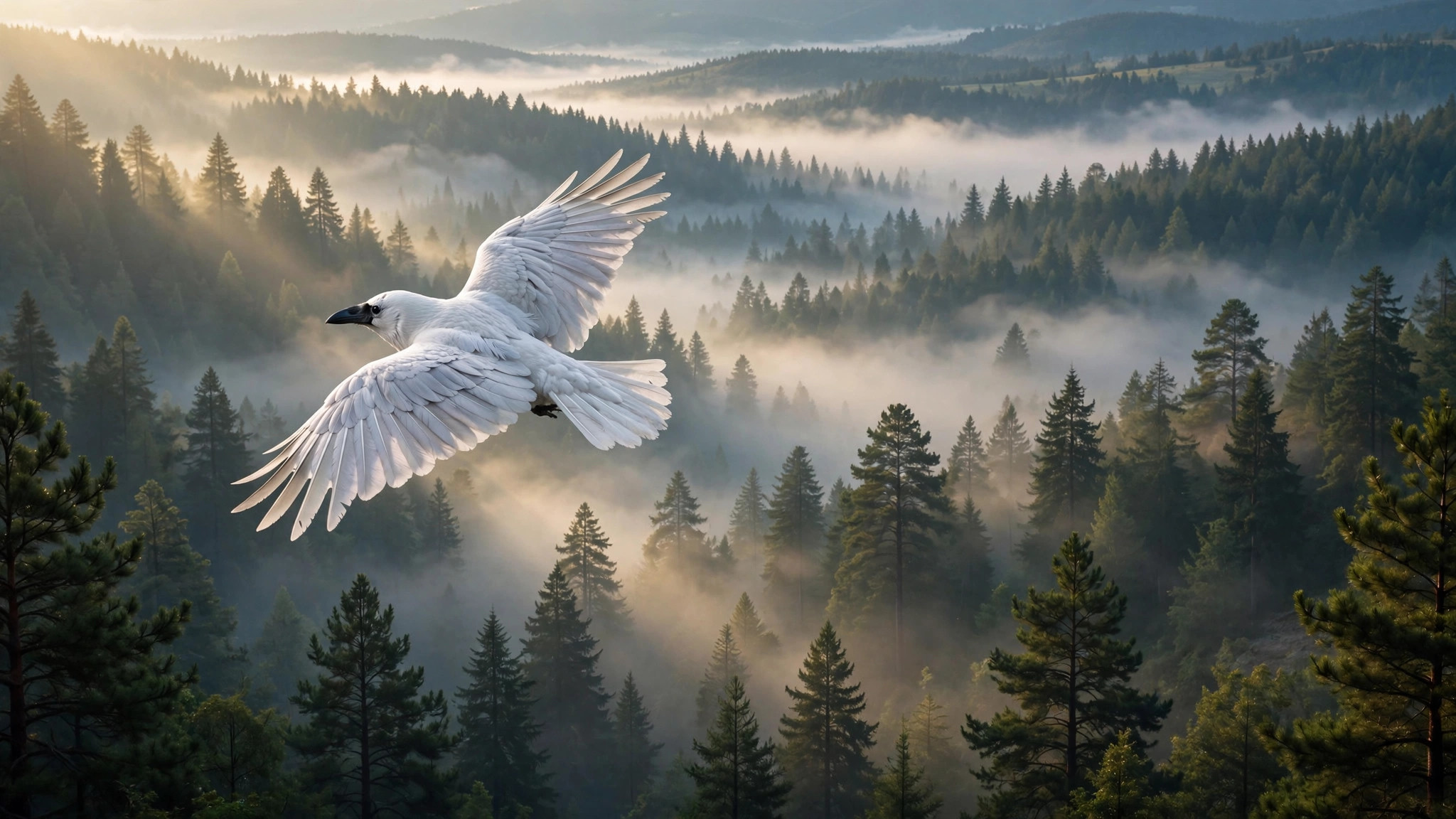 White Crow in a Dream: Spiritual Meaning and Symbolism