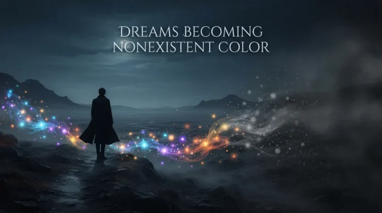Dreams Becoming Nonexistent Color
