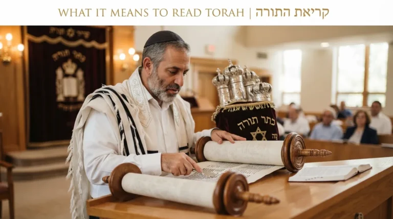 What Does It Mean When You’re Reading Torah