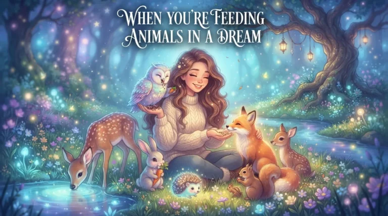 When You’re Feeding Animals in a Dream
