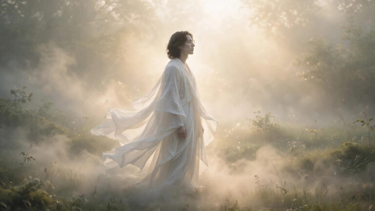 Wearing White Clothes in a Dream