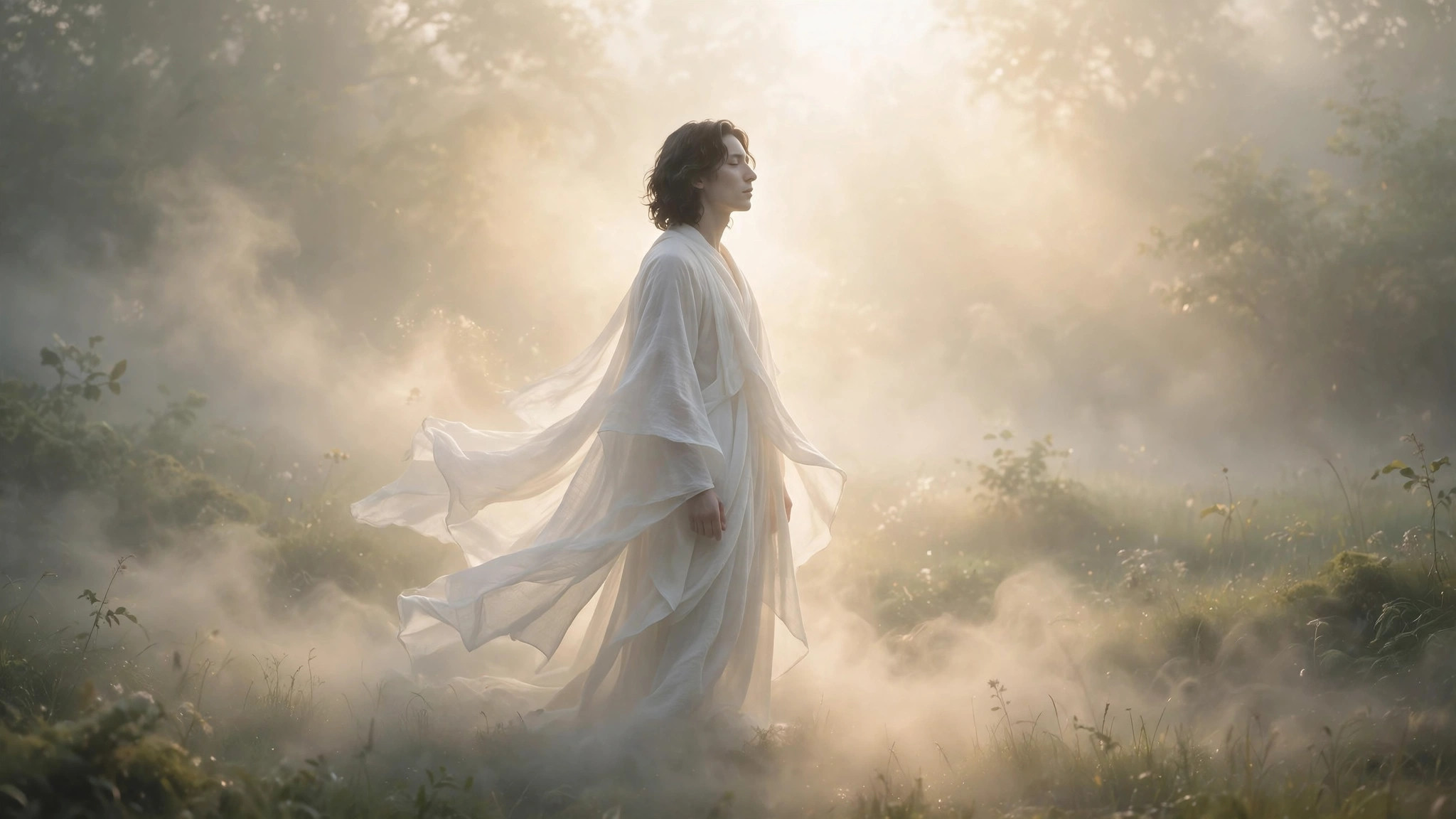 Wearing White Clothes in a Dream